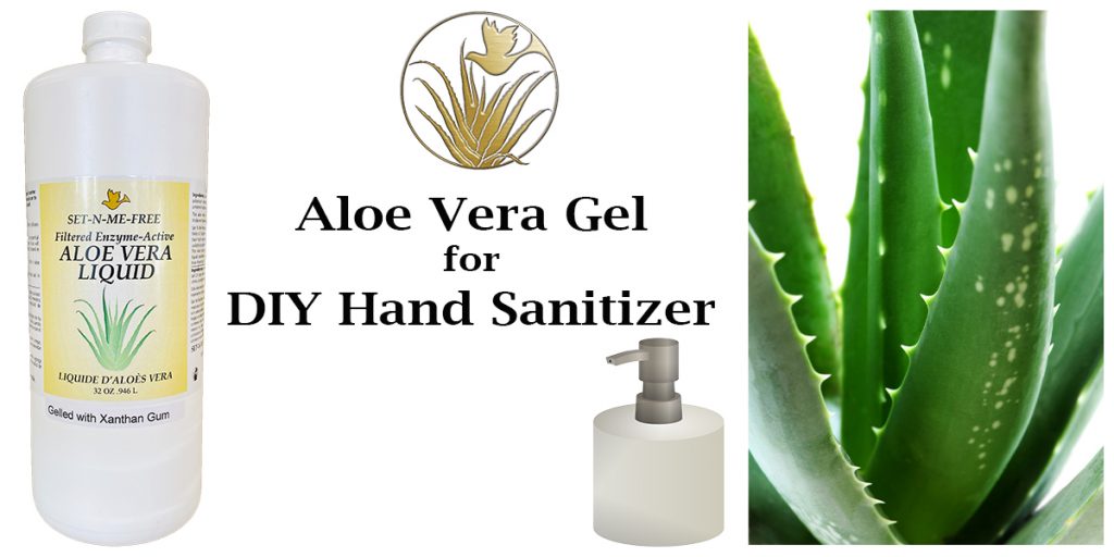 Aloe Vera Gel for Hand Sanitizer